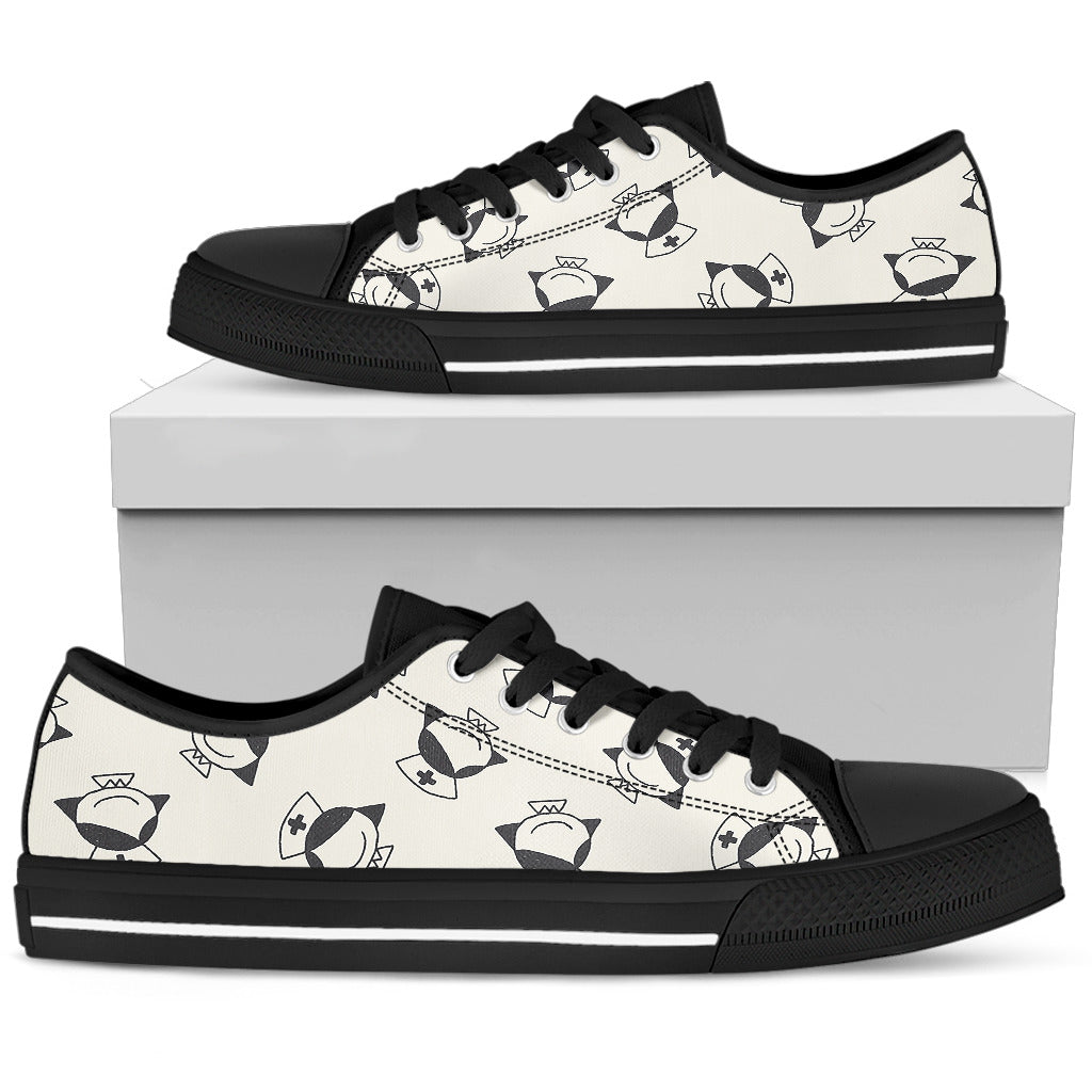 Nurse Canvas Lows 2 - Nurse Kicks - Nurse Shoes