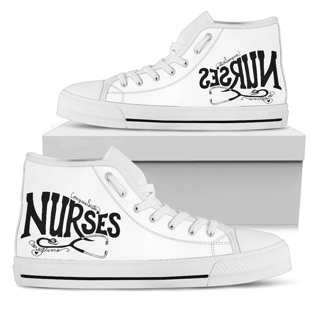Nurse Canvas Hi Top 5 - Nurse Kicks - Nurse Shoes
