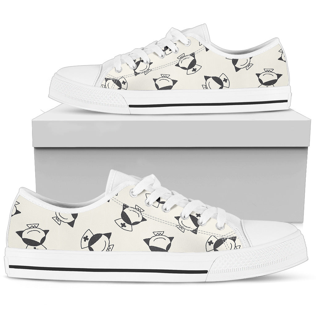 Nurse Canvas Lows 2 - Nurse Kicks - Nurse Shoes